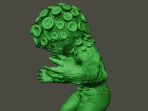humanoid virus 0011 3D-printmodel