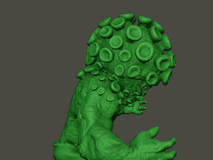 humanoid virus 0011 3D-printmodel