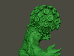 humanoid virus 0011 3D Print Model