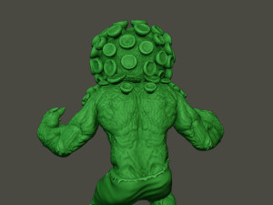 humanoid virus 0011 3D-printmodel