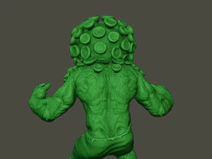 humanoid virus 0011 3D Print Model