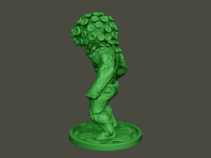 humanoid virus 0012 3D Print Model