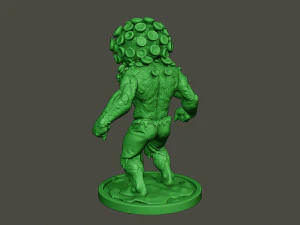 humanoid virus 0012 3D Print Model