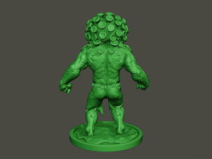humanoid virus 0012 3D 打印模型