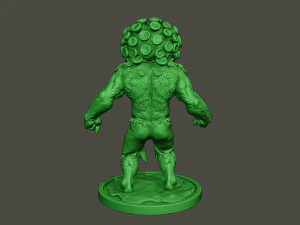humanoid virus 0012 3D Print Model