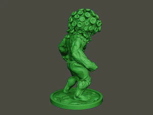 humanoid virus 0012 3D Print Model