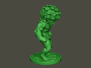 humanoid virus 0012 3D Print Model