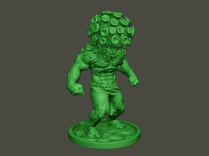 humanoid virus 0012 3D Print Model