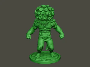 humanoid virus 0012 3D Print Model