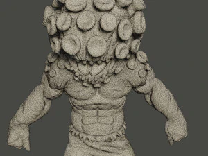 humanoid virus 0012 3D Print Model