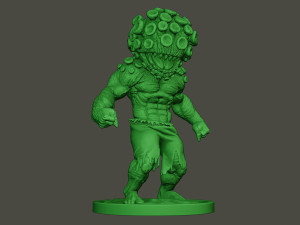 humanoid virus 0012 3D 打印模型