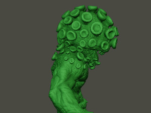 humanoid virus 0012 3D 打印模型