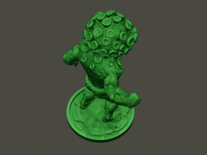 humanoid virus 0012 3D 打印模型