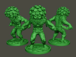 humanoid virus pack1 3D Print Model
