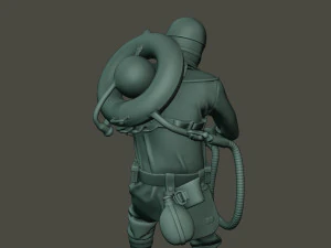 german soldier ww1 action g5 3D Print Model