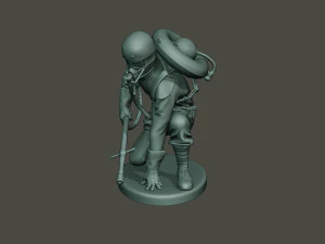 german soldier ww1 down g5 3D Print Model