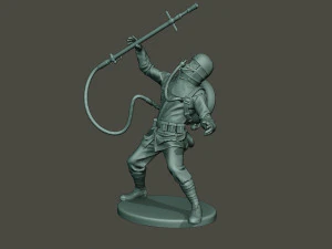 german soldier ww1 killed g5 3D Print Model