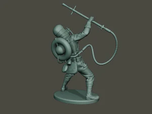 german soldier ww1 killed g5 3D Print Model