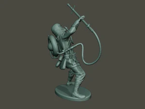 german soldier ww1 killed g5 3D Print Model