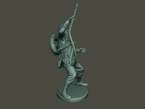 german soldier ww1 killed g5 3D Print Model