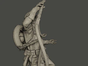 german soldier ww1 killed g5 3D Print Model