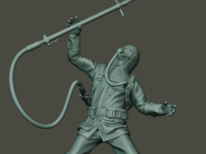 german soldier ww1 killed g5 3D Print Model