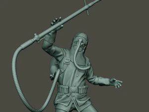 german soldier ww1 killed g5 3D Print Model