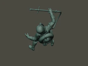 german soldier ww1 killed g5 3D Print Model