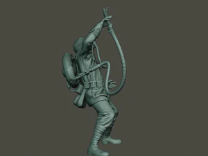 german soldier ww1 killed g5 3D Print Model
