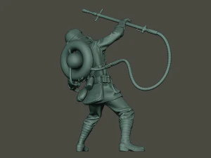 german soldier ww1 killed g5 3D Print Model