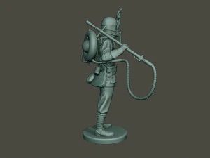 german soldier ww1 saluting g5 3D Print Model