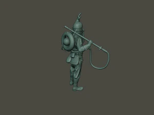 german soldier ww1 saluting g5 3D Print Model