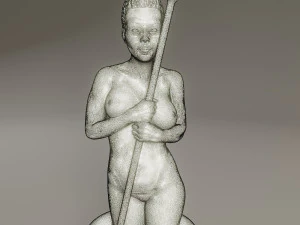 beautiful chess female 3D Print Model