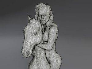 beautiful chess female 3D 打印模型