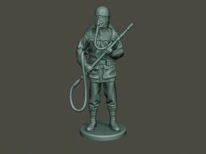 german soldier ww1 stand g5 3D Print Model