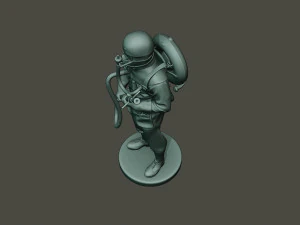 german soldier ww1 stand g5 3D Print Model