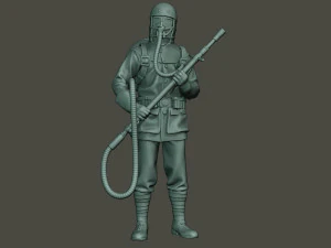 german soldier ww1 stand g5 3D Print Model