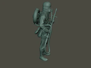 german soldier ww1 stand g5 3D Print Model