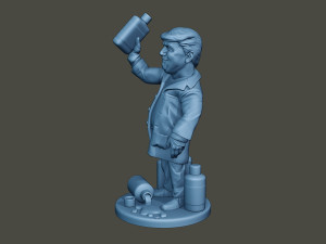 donald trump disinfectant Model do druku 3D
