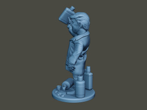 donald trump disinfectant Model do druku 3D