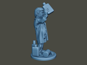 donald trump disinfectant Model do druku 3D