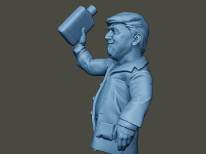 donald trump disinfectant Model do druku 3D