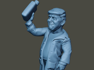 donald trump disinfectant Model do druku 3D