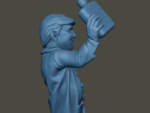 donald trump disinfectant Model do druku 3D