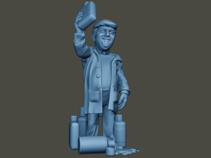 donald trump disinfectant Model do druku 3D
