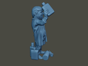 donald trump disinfectant Model do druku 3D