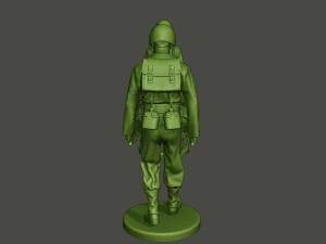 美国士兵二战担架 a8 3D 打印模型