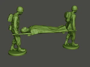美国士兵二战担架 a8 3D 打印模型