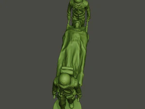 美国士兵二战担架 a8 3D 打印模型