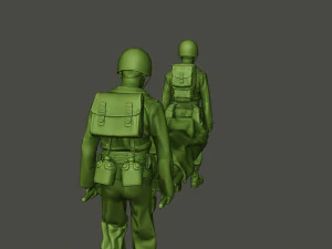 美国士兵二战担架 a8 3D 打印模型